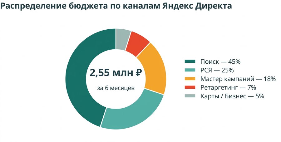 Распределение рекламного бюджета