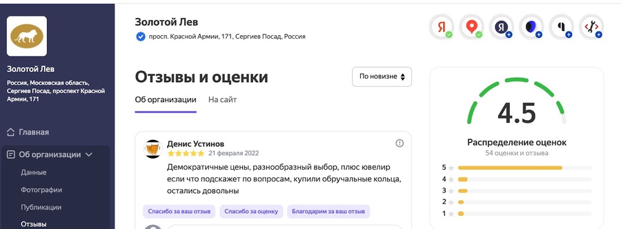 Отзывы