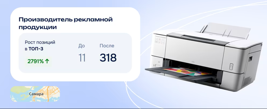 SEO-продвижение сайта компании Мидель