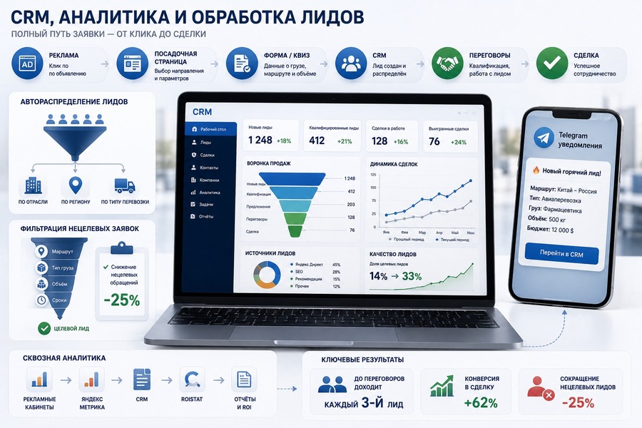 Доработка CRM