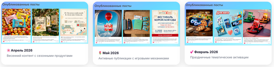 Галерея контента